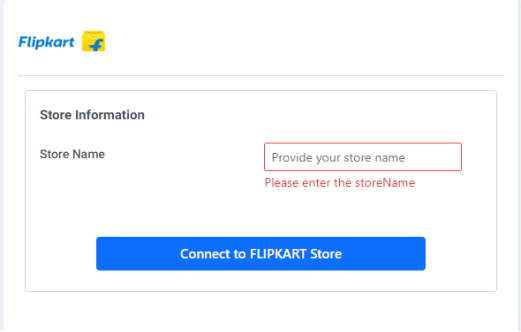 Flipkart Store Information