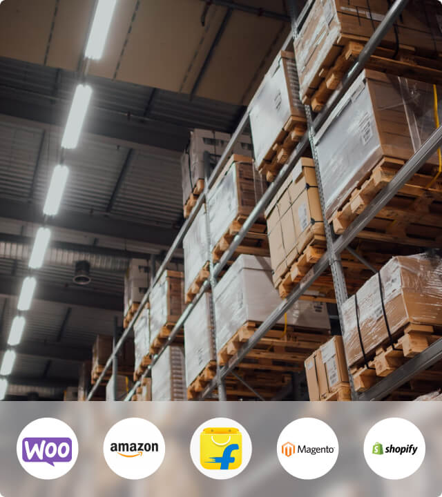 Warehouse storage, e-commerce